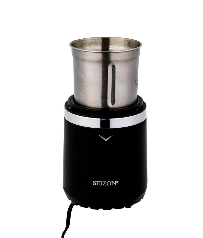 Electric coffee bean grinder