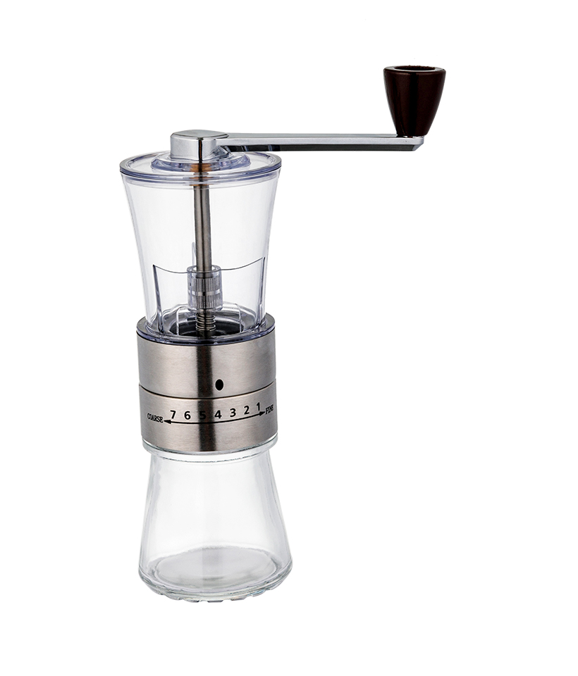8-level grain adjustment high-quality ceramic grinding core precision grinding manual coffee bean grinder