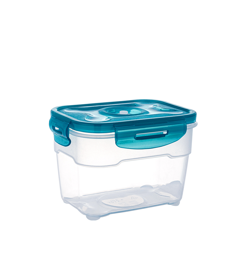 Vacuum plastic kitchen container